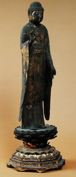 Statuette of Amida by Japanese School